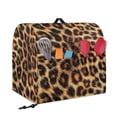thumbnail image 5 of TSOVTHRID Leopard Fur Print Stand Mixer Cover Reusable Lightweight Coffee Maker Cover with Adjustable Drawstring Kitchen Appliance Dust Cover Compatible with 4.5-5 Quart Stand Mixer,S, 5 of 7