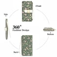 thumbnail image 4 of GAEKEAO Womens Wallet RFID Blocking Slim Thin Bifold Card Holder Vegan Leather Floral Long Clutch Wallets with Wristlet, 4 of 6