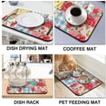 thumbnail image 5 of Fun Coffee Mat 23inx15in,Coffee Bar Mat for Countertops,Absorbent Hide Stain Anti-Slip Coffee Bar Accessories Fit Under Coffee Machine Mat,dish Drying Mats for Kitchen, 5 of 5