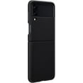 thumbnail image 4 of Samsung Galaxy Z Flip 3 Leather Cover Black - EF-VF711LBEGWW, 4 of 10