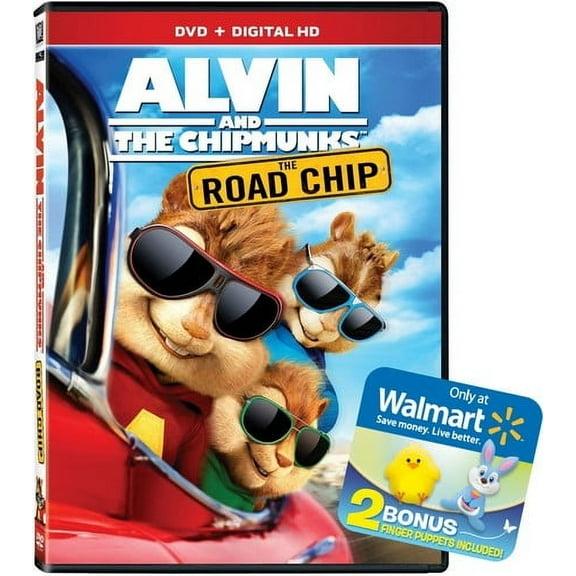 Alvin and the Chipmunks: The Road Chip (DVD HD)