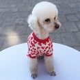 thumbnail image 6 of Cheers.US Adorable Dog Pajamas Breathable Puppy Jumpsuit Soft Dog Clothes Fashionable Love Heart Print Dog Apparel Dog Pjs, 6 of 7