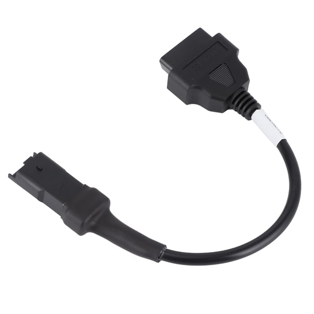 Adaptador de cable OBD2, herramienta de conector de adaptador de diagnóstico de 4 pines a OBD2 para ultistrada 1200 2010-2014 Adaptador de diagnóstico Spptty reparación de automóviles