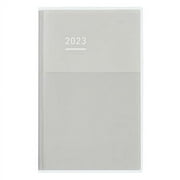 Kokuyo Jibun Notebook DAYs Mini Notebook 2023 B6 Slim Monthly Gray Ni-JDM1M-23 Starting January 2023