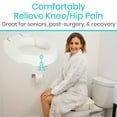 Vive, Raised Toilet Seat, Adds 3.5‚Äù Elongated Model, Safety & Comfort ...