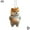 D, variant on Cute Dog Cat Car Mirror Hanging Accories, 2D Flat Acrylic Cute Cats and Dogs with Chubby Little Bellies, Car Interior Rearview Pendant Fny Cat Themed Present for Cat Lovers X4Y9