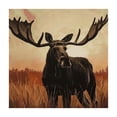thumbnail image 4 of Acheng Moose Grass Sky Square Tablecloth Full Width Single-Sided Printing 100% Polyester Fiber 40*40, 4 of 8
