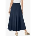 thumbnail image 2 of Woman Within Plus Size Wide Elastic Waist Skirt, 2 of 3