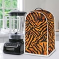 thumbnail image 5 of HELLHERO Tiger Stripe Not Easy to Fade 15.94"H x 9.45"L x 7.28"W Kitchen Accessories Stylish Polyester Blender Dust Cover, 5 of 6
