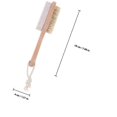 thumbnail image 2 of Pig Bristle Double Side Foot Brush Pumice Stone for Pedicure 1Pcs, 2 of 5