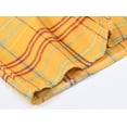 thumbnail image 5 of Diufon 1-7years Boys and Girls Kids Shirt Plaid Print Lapel Button down Outwear Spring Color Block Coat (4-5 Years, Yellow), 5 of 8