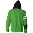 thumbnail image 4 of Promotion!!Unisex 3D Pattern Zipper Hoodies Hooded Jacket Halloween Cosplay Hoodie, 4 of 5