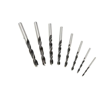 

Fisch 8 Piece Chrome Vanadium Metric Brad Point Bit Set