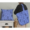 thumbnail image 5 of Soimoi Blue Cotton Duck Fabric Hardware Tools & Text Print Fabric by the Yard 56 Inch Wide, 5 of 5