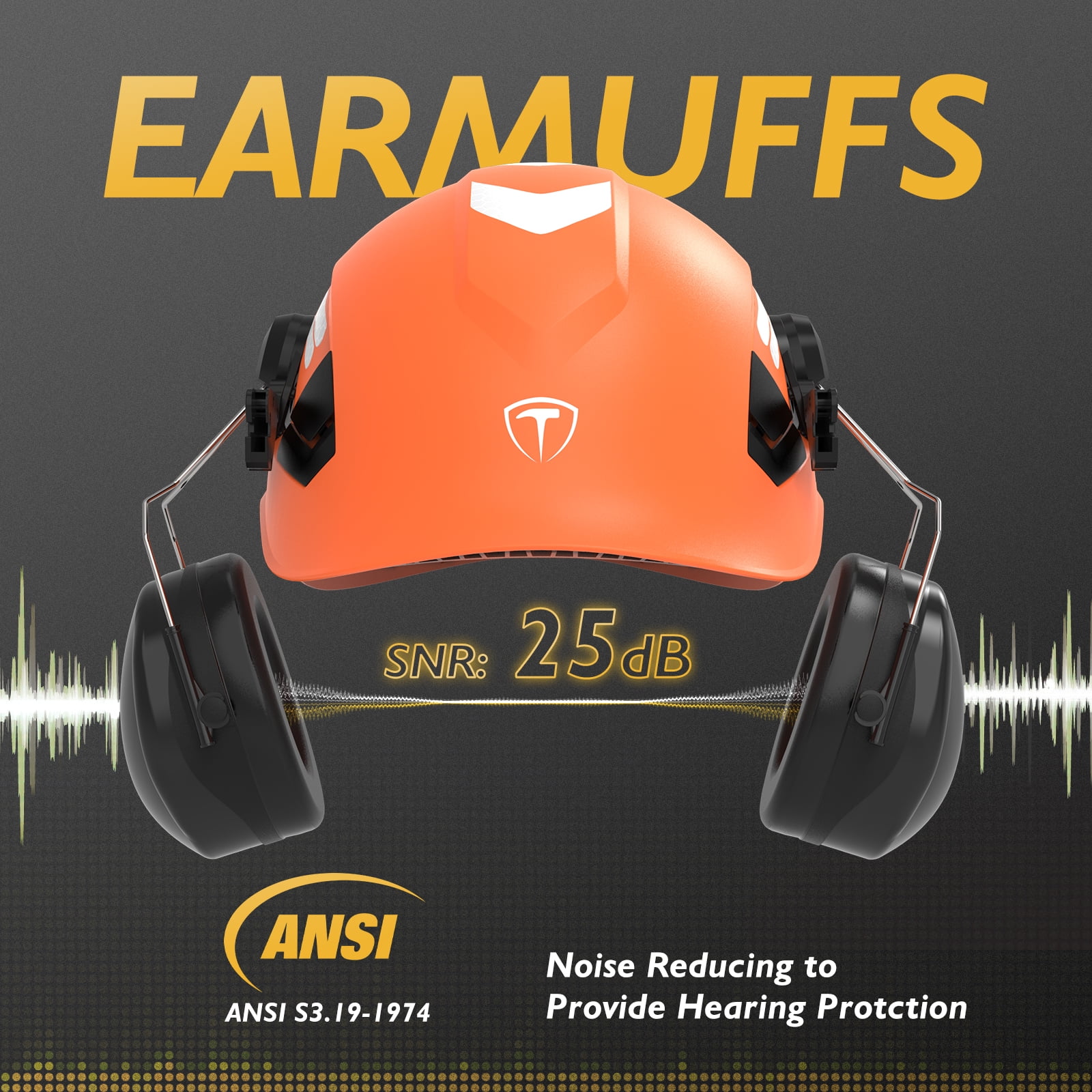 Forestry Safety Helmet with Ear Muffs & Face Shield Visor Chainsaw Safety Helmet ANSI Approved Arborist Helmet with Anti-Fog Goggles