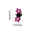 thumbnail image 3 of Heliisoer Rhinestone Side Clip Small Hair Clip Bangs Clip Top Clip, 3 of 4