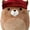 Chip the Beaver With Hat, variant on Squishmallows 5" Omar The Bear in Plaid Shirt