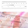 thumbnail image 3 of Nail Art Ruler Exquisite Pattern Waterproof PVC Fake Nails Ruler Nail Ornaments Measuring Gadget Manicure Tools, 3 of 8