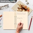 thumbnail image 5 of Wirebound Notebook Hardcover Spiral Notebooks Cute Squirrel with Acorns, 60 Pages, 80 GSM, 5.7 x 8.3in, 5 of 7