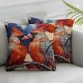 thumbnail image 3 of nygtbtfer Pillow Covers American Flag Throw Pillowcase Cushion Case Farmhouse Decorations for Sofa Couch White, 3 of 7
