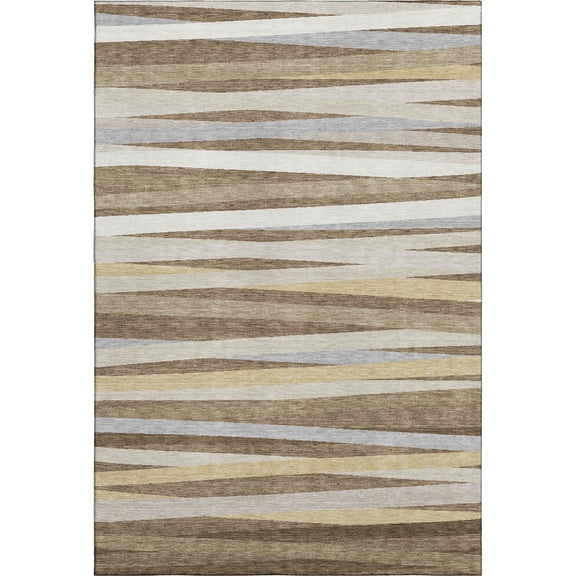 Dalyn Rugs Premium Machine Washable Mayfield AMF997 Brown 2'6" x 3'10" Rug