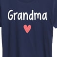 thumbnail image 3 of Instant Message - Grandma Heart - Women's Short Sleeve Graphic T-Shirt, 3 of 6