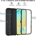 thumbnail image 4 of Entronix Heavy Duty Shockproof Case Designed for Galaxy S24 FE, Triple Layer Full-Body Protection, Black, 4 of 6