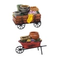 thumbnail image 1 of Creative Cart Flower Pot Do Old para Exteriores, 1 of 8