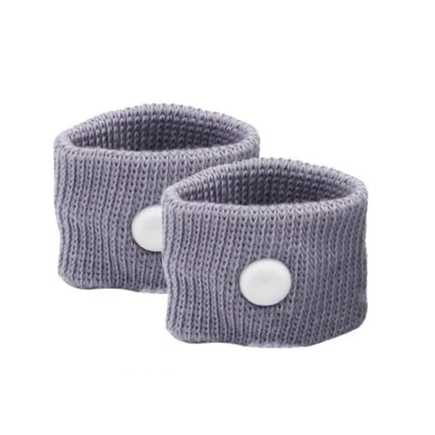 SUNCHARM Nausea Wristbands, Motion Sickness Band for Pregnancy, Acupressure Wristband for Nausea or Morning Sickness (Grey)