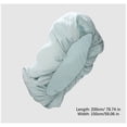 thumbnail image 2 of 100% Tencel Fitted Sheet Queen Size, Cooling Breathable Lyocell Bed Sheet with Deep Pocket, Moisture Wicking Hotel Bedding for Hot Sleepers, 2 of 7