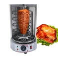 thumbnail image 5 of Commercial 3KW Vertical Electric Shawarma Gyros Machine Rotisserie Grill Sliver, 5 of 21