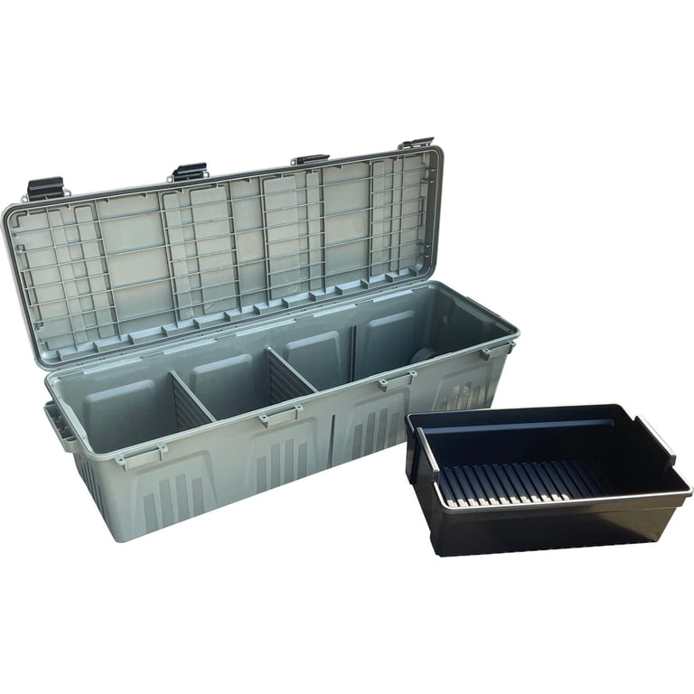 MTM The Mule Mobile Gear Crate: Large, Stackable, Wheeled Storage