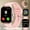 pink, variant on 1.83-Inch Full Touch Screen Unisex Smartwatch-USB Rechargeable,Positioning Navigation, Multi-Sport Fitness Tracker, Wireless Call/Message Reminder,Remote Camera/Music/Weather, Android/iPhone