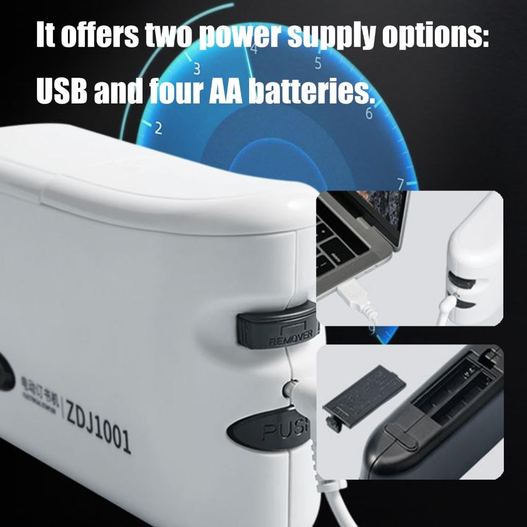 Giaone Cordless Electric Stapler 20 Sheets Capacity USB/Battery Powerer For Office