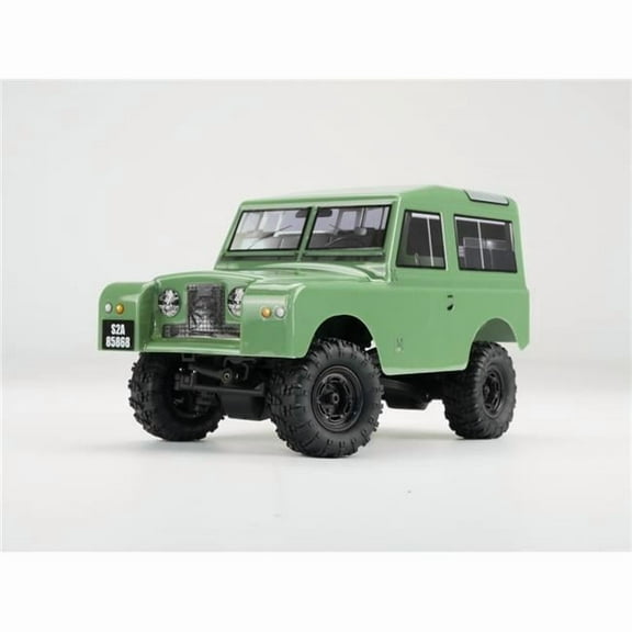 Carisma CIS85868 1-24 Scale MSA-1E RTR Model Car for 1968 Land Rover D Series II A 4WD
