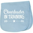 thumbnail image 2 of Inktastic Cheerleader in Training Baby Burp Cloth, 2 of 3