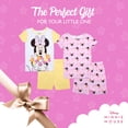 thumbnail image 5 of Conjunto de pijama Disney para niñas Minnie Garden, 100% algodón, 2T, 4 piezas, 5 of 5
