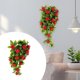 thumbnail image 2 of Decoración colgante de pared colgante de pared colgante de fruta de hoja verde simulado, 2 of 6