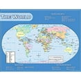 thumbnail image 2 of Teacher Created Resources TCR7658 Carte du Monde 17X22, 2 of 3