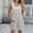 Gray, variant on Womens Summer Casual Sleeveless Romper Loose Mini Shorts Overalls Jumpsuit with Pockets 2025 Clothes V Neck