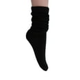 thumbnail image 4 of Women's Extra Long Knee High Slouch Socks (3 Pairs) - 80s Style Cotton Blend Socks - Shoe Size 5-10 - Versatile Casual & Retro Wear, 4 of 6