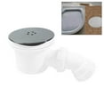 thumbnail image 2 of WEISIPU Shower Drain Trap Cover Shower Plughole Cover 115mm Plug Drain, 2 of 5