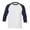 D433/Navy1, variant on Afdoent Mens T-Shirts 3/4 Sleeve Color Block Crew Neck T Shirt Baseball Casual Tee Shirts Basic Tees Vacation Tops