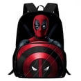 thumbnail image 3 of Mochilas para niños de Deadpool, regalo de cumpleaños para estudiantes, mochilas escolares para niños y niñas, mochila duradera de gran capacidad para acampar, 3 of 5