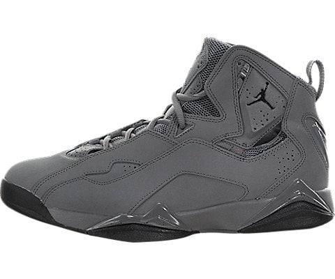 grey true flight jordans