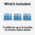 thumbnail image 2 of Braun Clean & Renew Refill Cartridges CCR - 3 Pack, 2 of 10