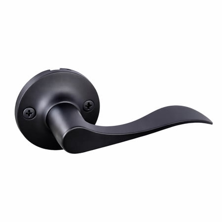 Stratford Right-Hand Dummy Door Lever, Matte Black