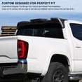 thumbnail image 2 of Spec-D Tuning Matte Black ABS Cab Roof Spoiler For 2016-2022 Toyota Tacoma Models, 2 of 7