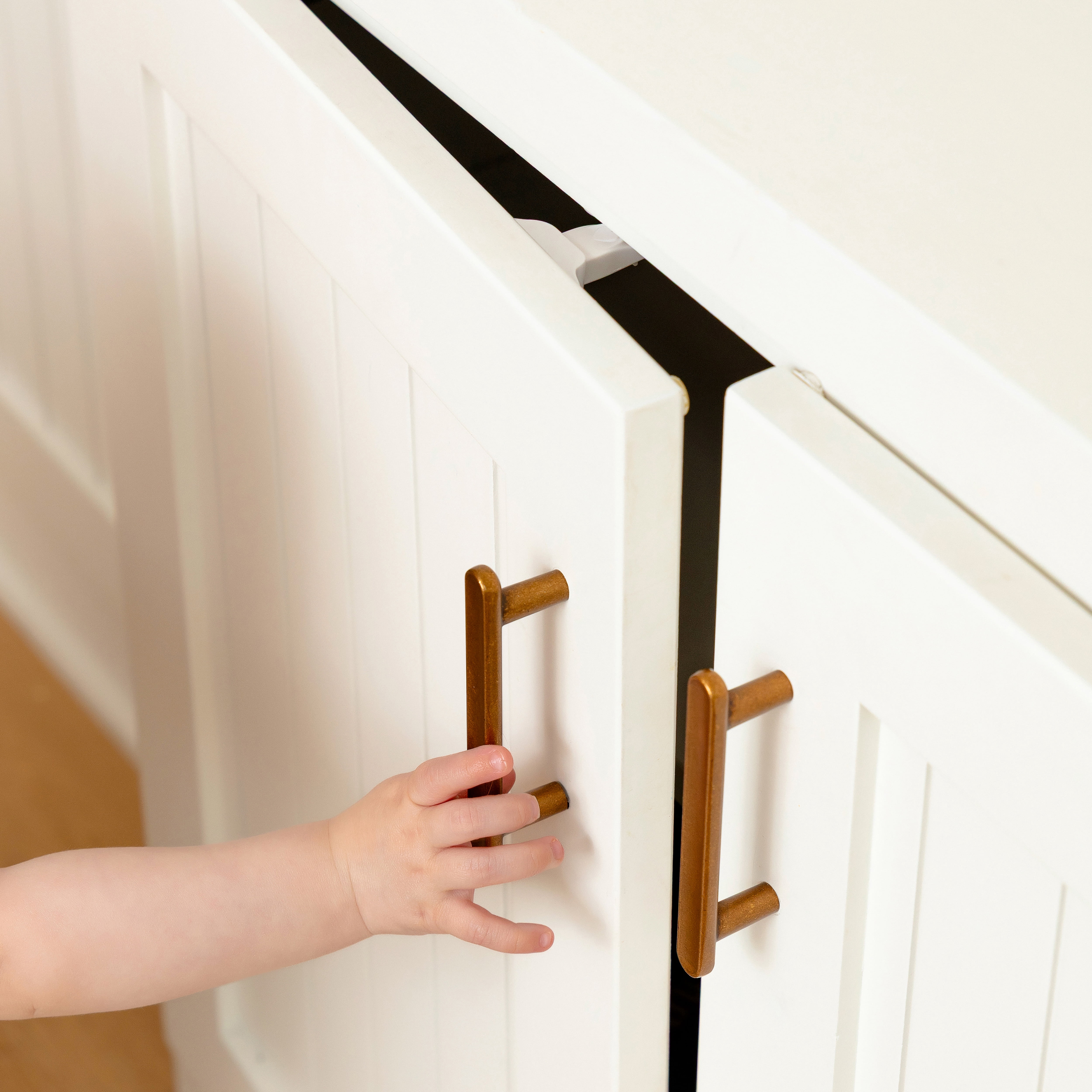 Regalo White Cabinet Locks for Child Safety - 12-pack