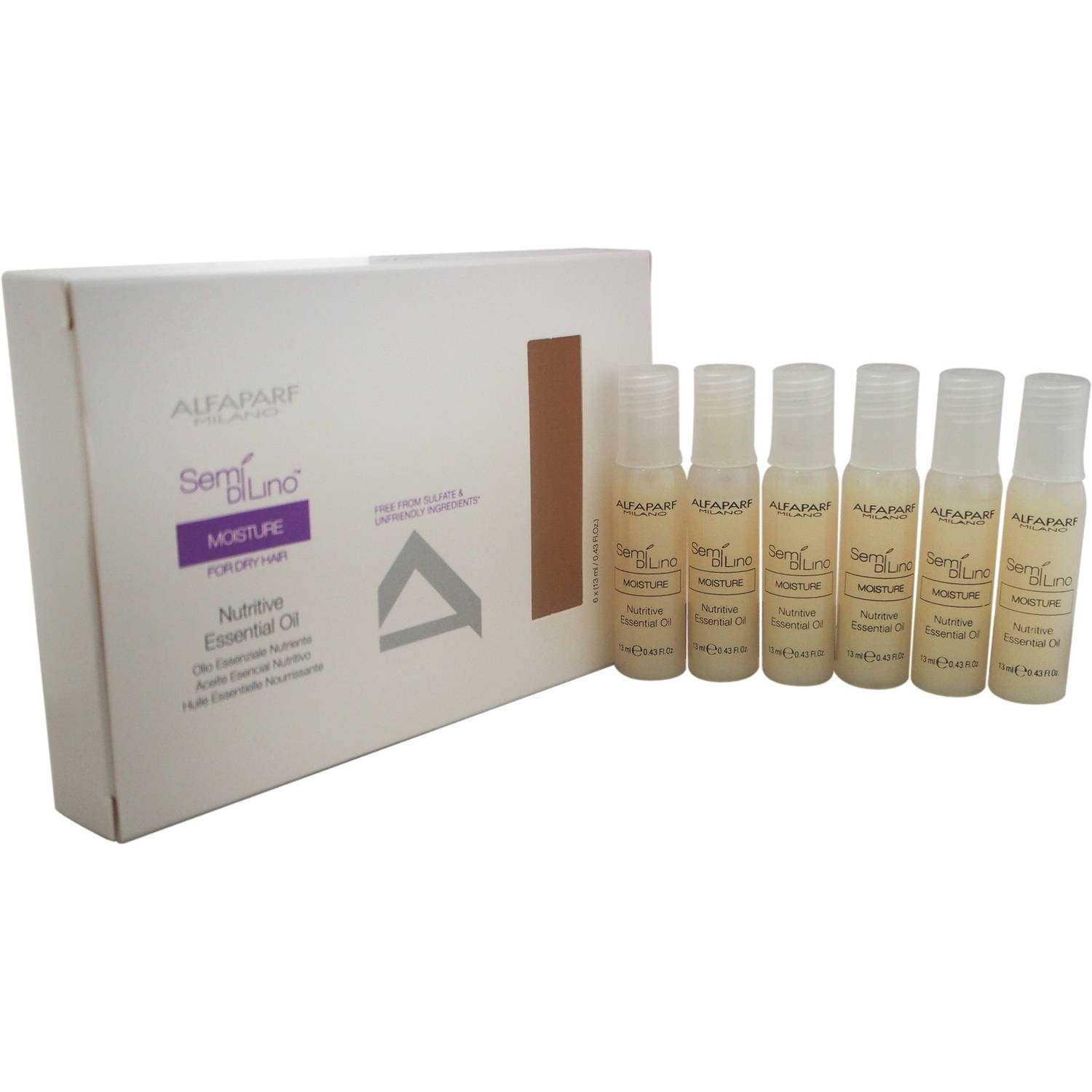 ALFAPARF MILANO Semi Di Lino Moisture Nutritive Essential Oil Kit by